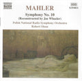 Mahler Symphony No 10 Whe - De Wit/ Polish National Rso Cd Album V210-1090043