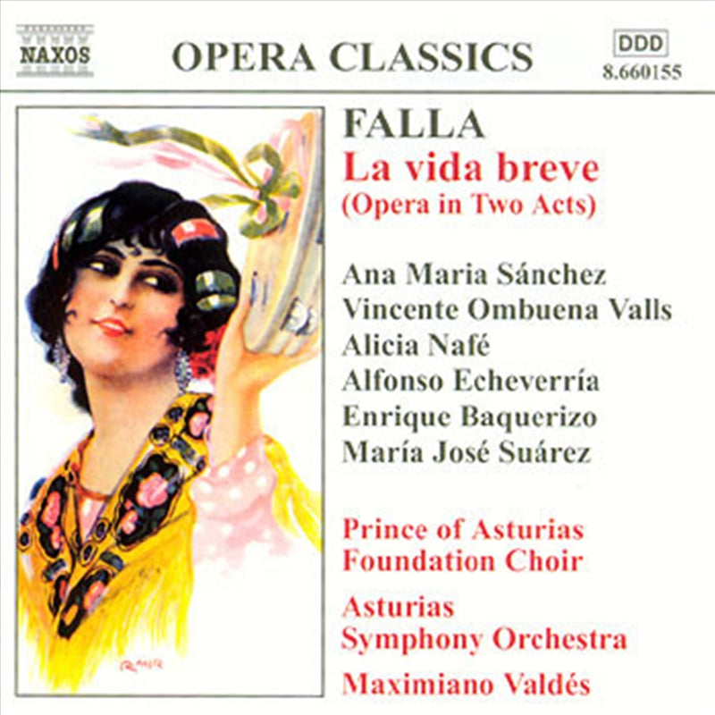 La Vida Breve - Falla, Manuel De Cd Album V210-1170768