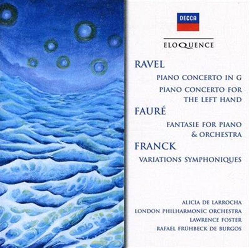 Ravel Piano Conc In G - De Larrocha, Alicia Cd Album V210-1182429