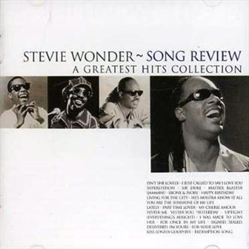 Song Review Greatest Hits - Wonder, Stevie Cd Album V210-161774
