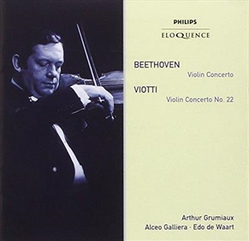 Beethoven: Violin Concerto: Vi - Grumiaux, Arthur Cd Album V210-2014302