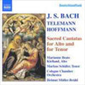 Bach Sacred Cantats For Alto A - Hoffmann, Telemann Cd Album V210-2041905