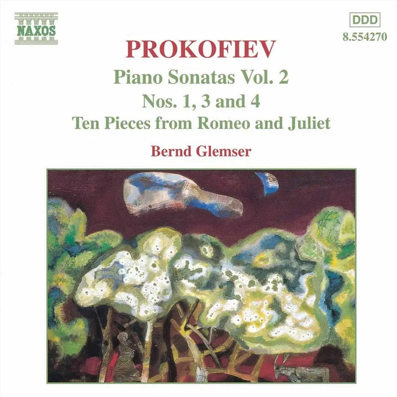 Prokofiev: Pno Son No1 No3 And - Glemser, Bernd Cd Album V210-2042317