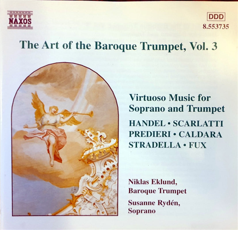 Va: Art Of Baroque Trpt Vol3 - Eklund Trpt Cd Album V210-2076385