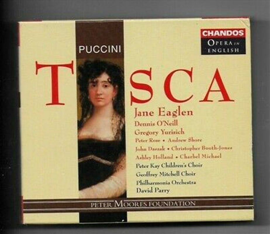 Puccini: Tosca English Version - Parry: Eaglen: Oneill: Yurisch Cd Album V210-2126817