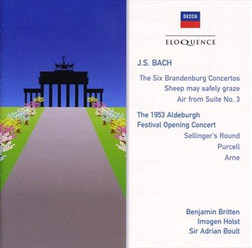 Bach: Brandenburg Conc - Britten, Benjamin Cd Album V210-2141329
