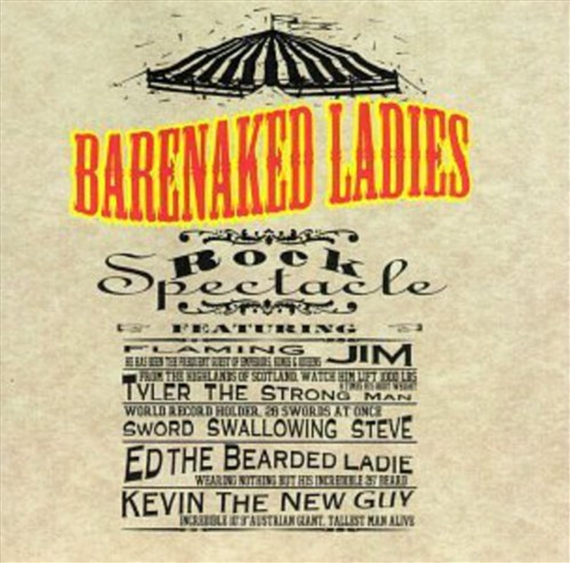 Rock Spectacle - Barenaked Ladies Cd Album V210-2159436