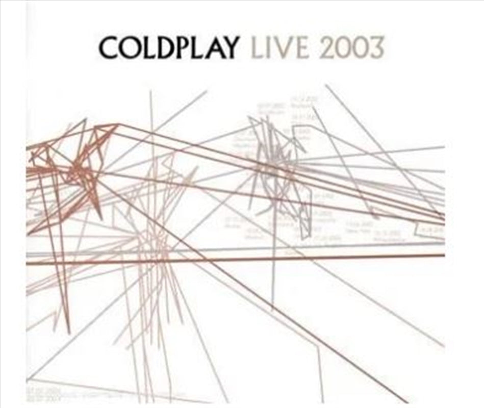 Live 2003 - Coldplay Cd Album V210-2170402