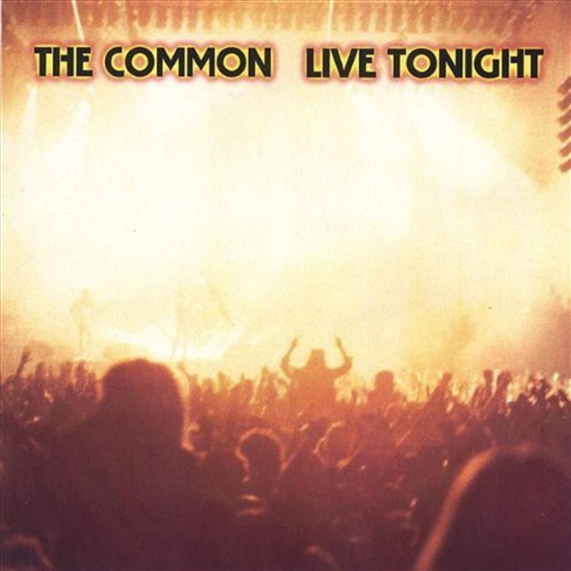Live Tonight - Common Cd Album V210-2179871