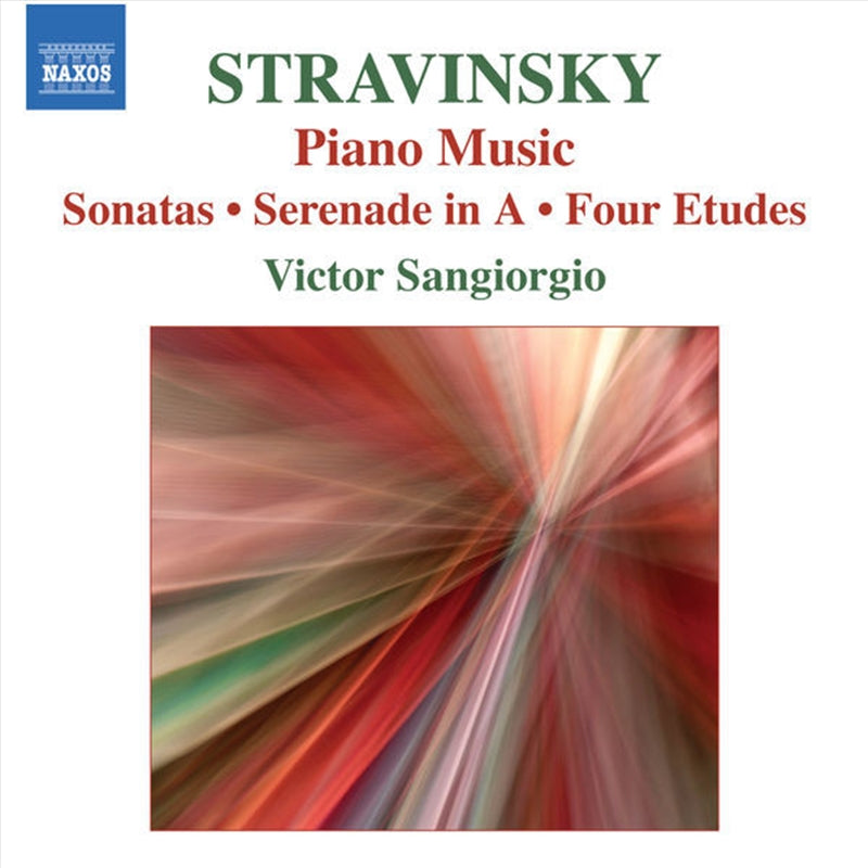 Stravinsky Pno Music: Sonatas - Sangiorgio, Victor Cd Album V210-2180778