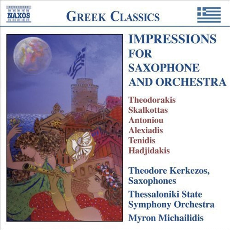 Impressions For Saxophone And - Kerkezos, Theodore Cd Album V210-2181140