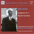 Brahms Symphonyno 1 - Vienna Philharmonic Cd Album V210-2181334