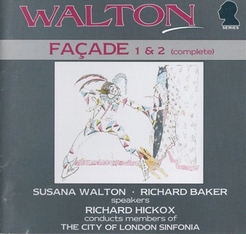 Walton:Facade 1 And 2 Complete - Hickox: London Sinfonia Cd Album V210-2182202