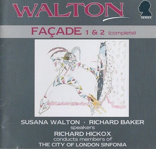 Walton:Facade 1 And 2 Complete - Hickox: London Sinfonia Cd Album V210-2182202