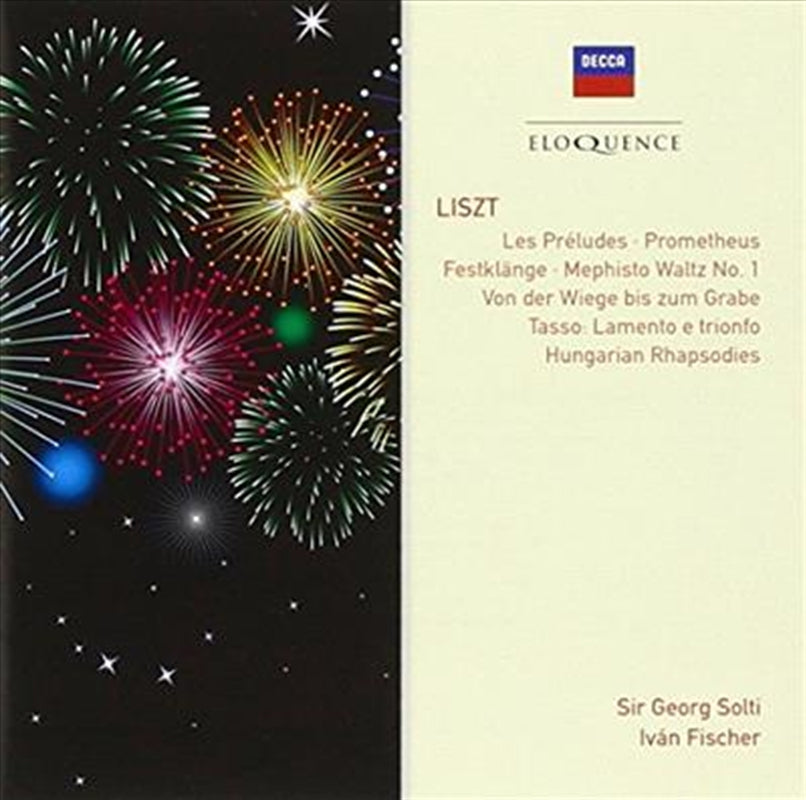 Liszt: Tone Poems Hungarian Rh - Solti, Sir Georg: Ivan Fischer Cd Album V210-2205187