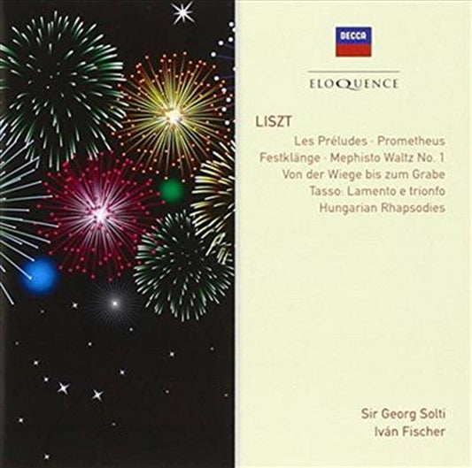 Liszt: Tone Poems Hungarian Rh - Solti, Sir Georg: Ivan Fischer Cd Album V210-2205187