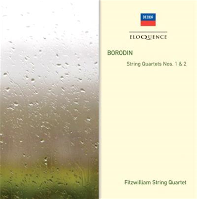 Borodin: String Quartets N1-2 - Fitzwilliam Quartet Cd Album V210-2206283