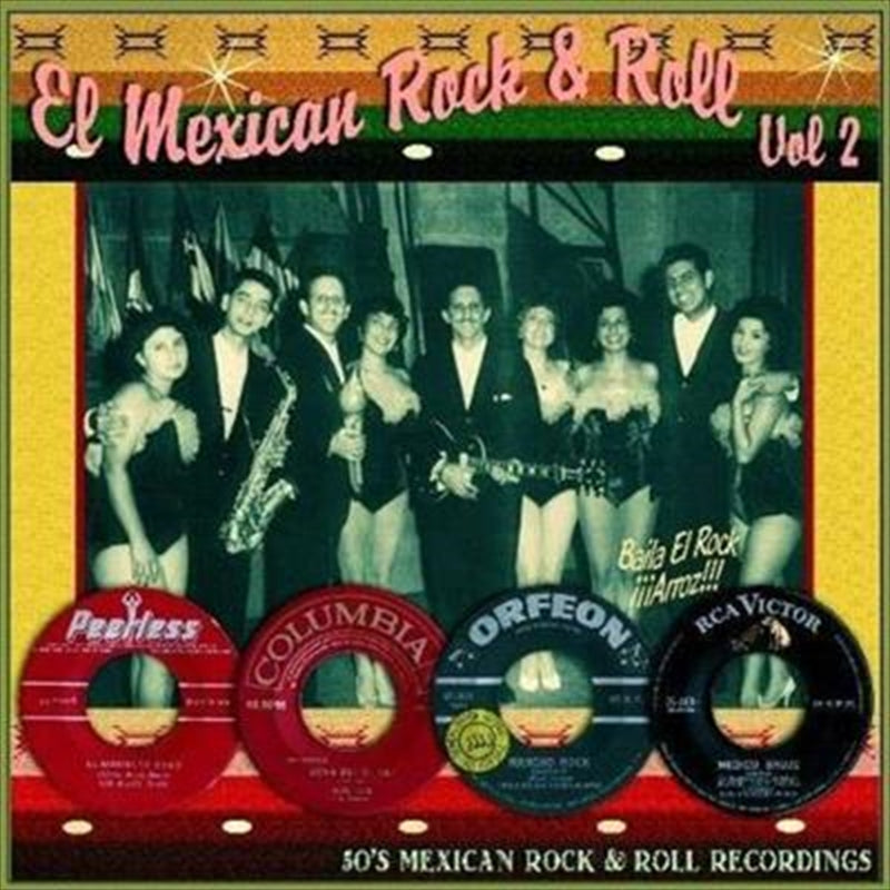 El Mexican Rock And Roll: Vol2 - Various Cd Album V210-2211018