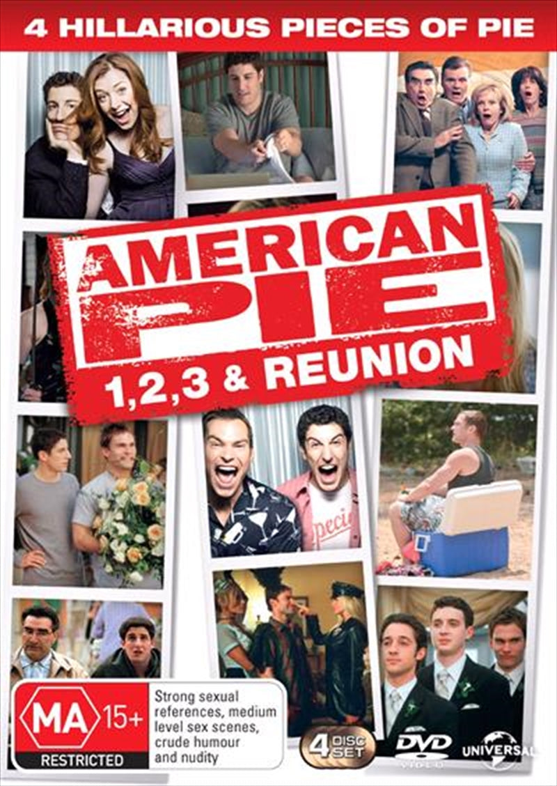 American Pie Quadrilogy - American Pie / American Pie 2 / American Pie - The Wedding / American Pie DVD V210-2211993