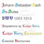 Johann Sebastian Bach Six Suit - Remy, Ludger Cd Album V210-2215480