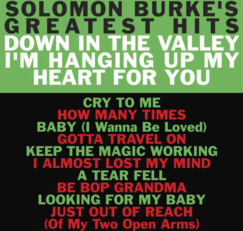 Solomon Burkes Greatest Hits - Burke, Solomon Cd Album V210-2236752