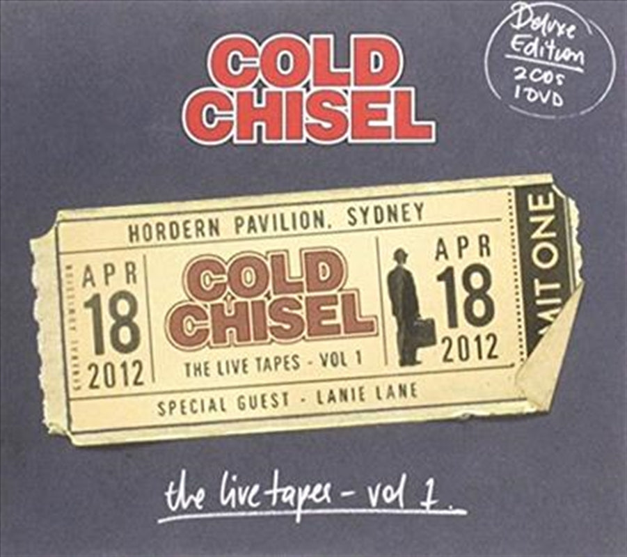 Live Tapes; V1: Hordern Pav - Cold Chisel Cd Album V210-2258754