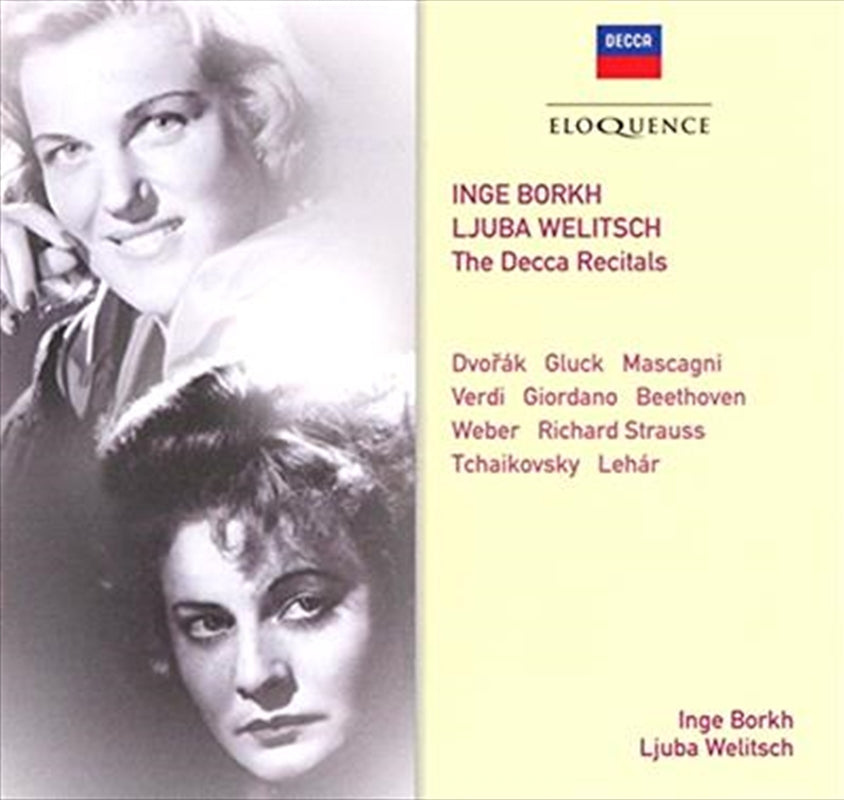 Inge Borkh: Ljuba Welitsch: De - Borkh, Inge And Ljuba Welitsch Cd Album V210-2303896