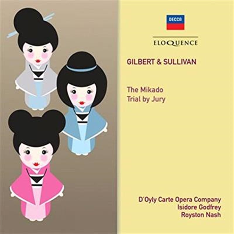 Gilbert And Sullivan: Mikado - Godfrey, Isidore Cd Album V210-2305473