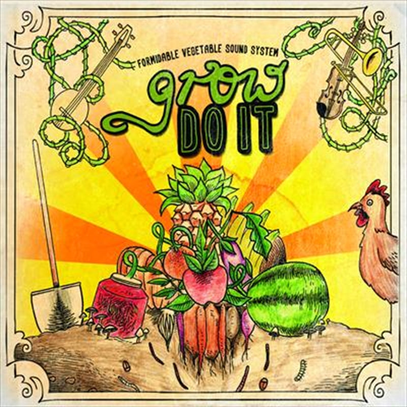 Grow Do It - Formidable Vegetable Sound System Cd Album V210-2317895