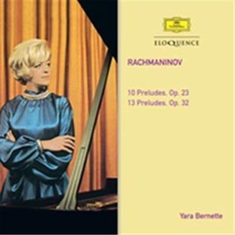 Rachmaninov: Preludes - Bernette, Yara Cd Album V210-2322192