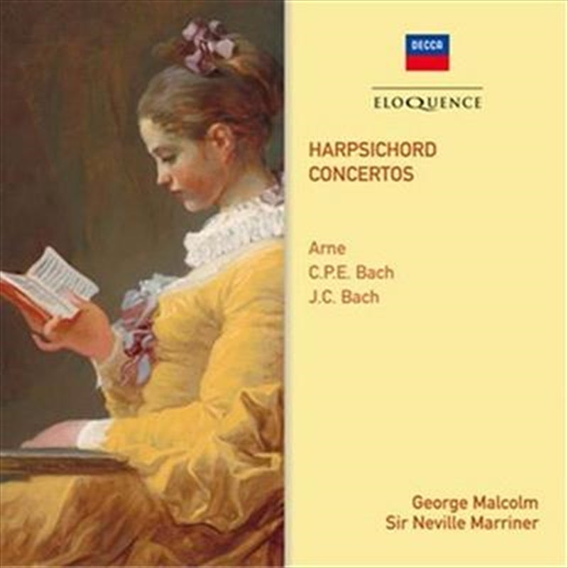 Harpsichord Concertos - Malcolm, George And Cpe Arne Cd Album V210-2328262