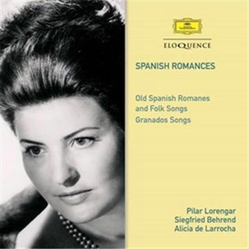 Spanish Romances - Lorengar, Pilar Cd Album V210-2335055