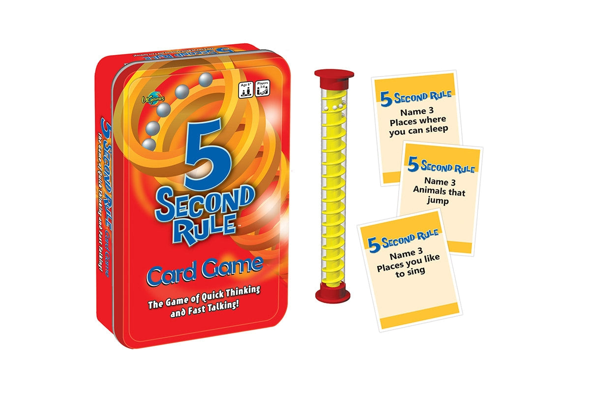 5 Second Rule Tin Card Game V210-2340930
