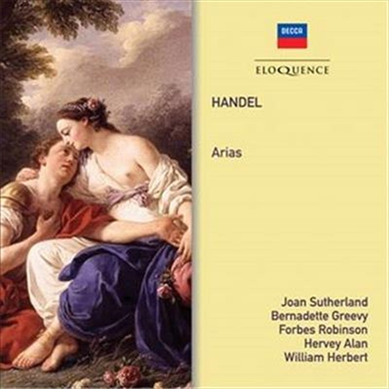 Handel Arias - Sutherland, Joan: Bernadette Greevy Cd Album V210-2345075