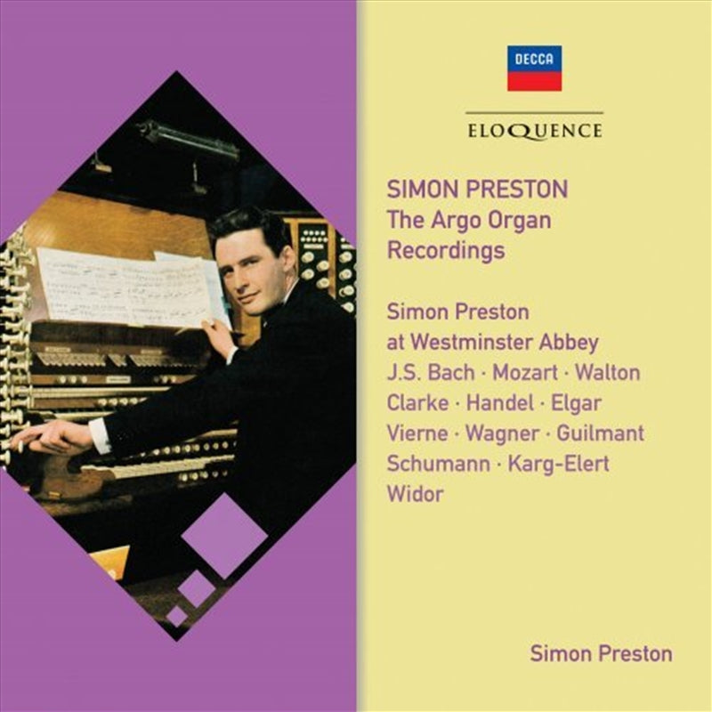 Simon Preston At Westminster - Preston, Simon Cd Album V210-2354931