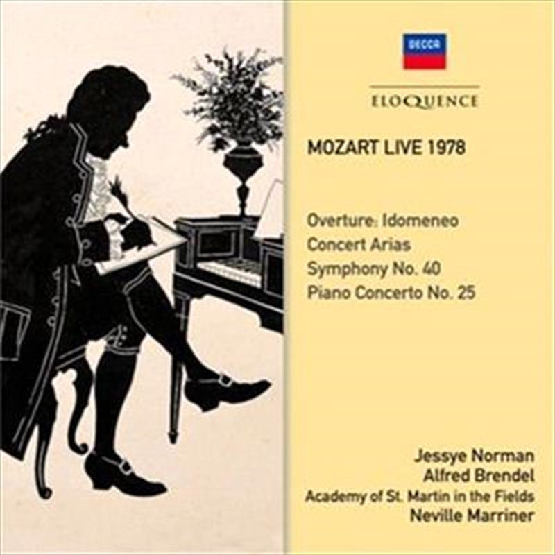 Mozart Live 1978 - Norman, Jessye: Alfred Brendel Cd Album V210-2365141