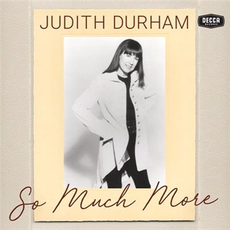 So Much More - Durham, Judith Cd Album V210-2378072