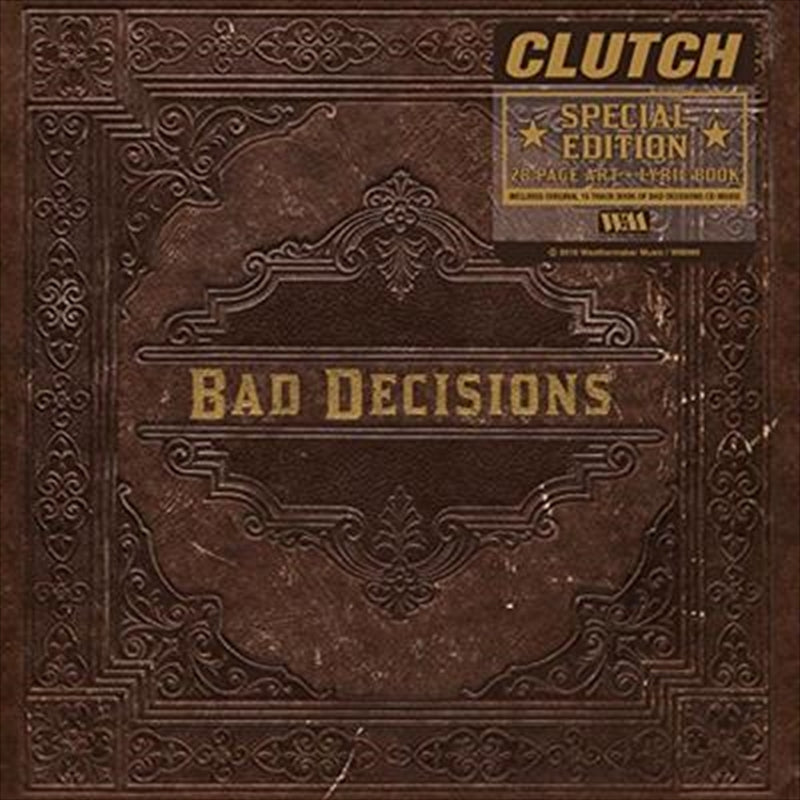 Book Of Bad Decisions - Clutch Cd Album V210-2389736