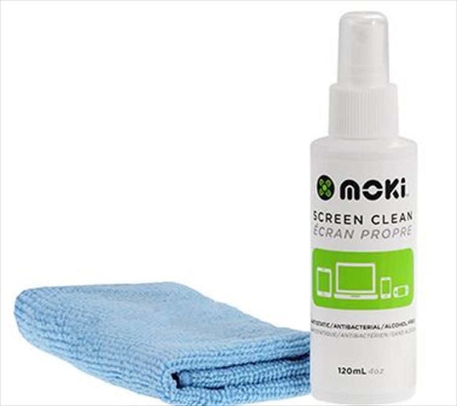 Screen Clean 120mL Spray with Cloth V210-2407128