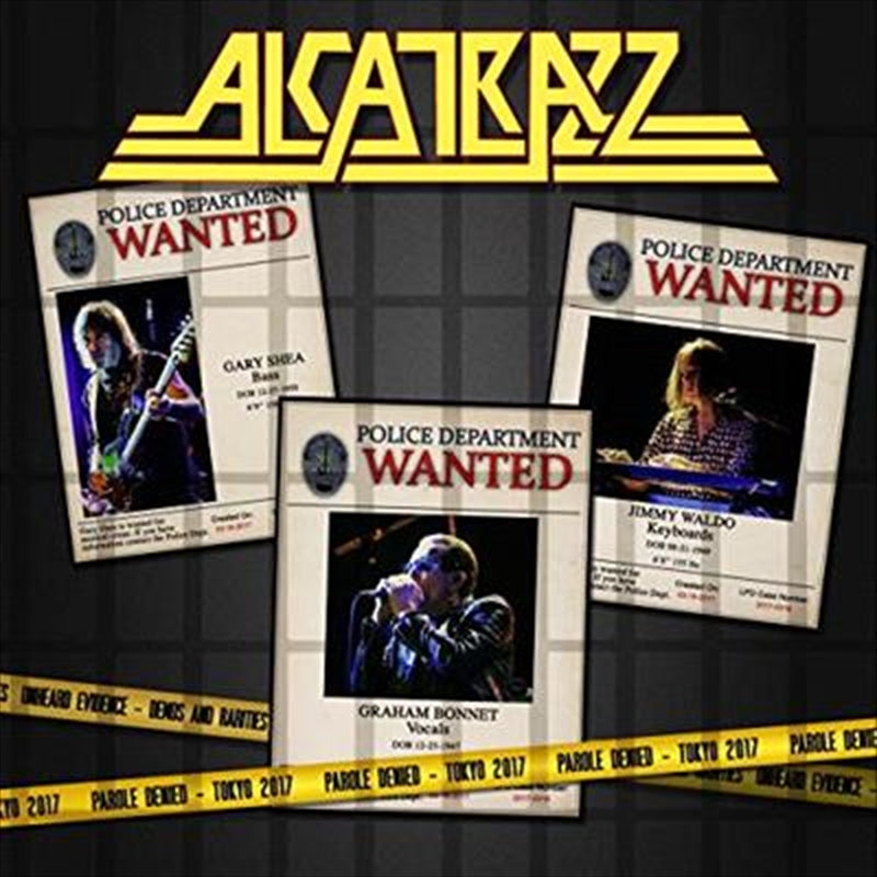 Parole Denied: Tokyo 2017 - Alcatrazz Cd Album V210-2407742