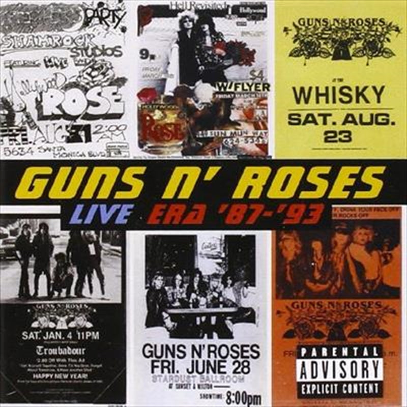 Live Era 87-93 - Guns N Roses Cd Album V210-240951