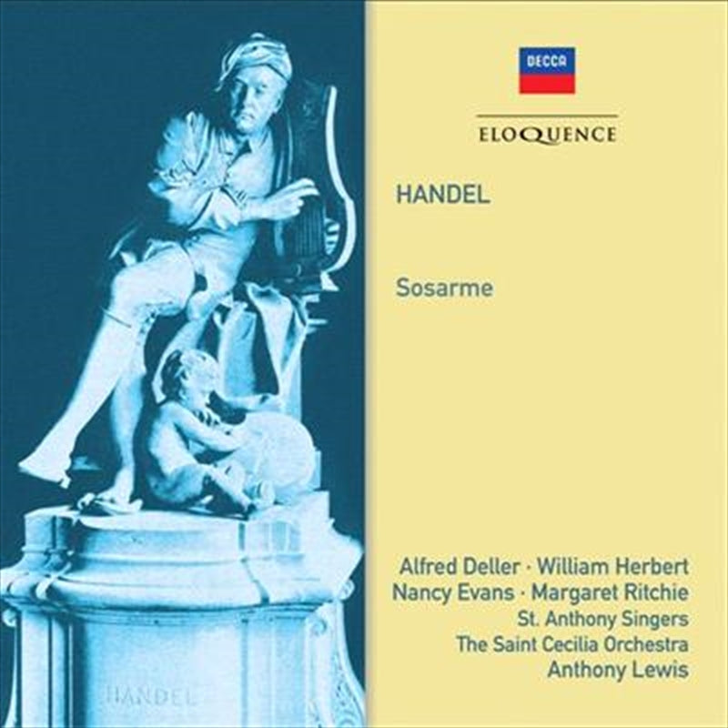 Handel: Sosarme - Lewis, Anthony Cd Album V210-2428817