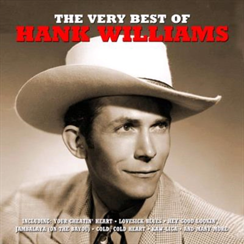Very Best Of - Williams, Hank Cd Album V210-2429529