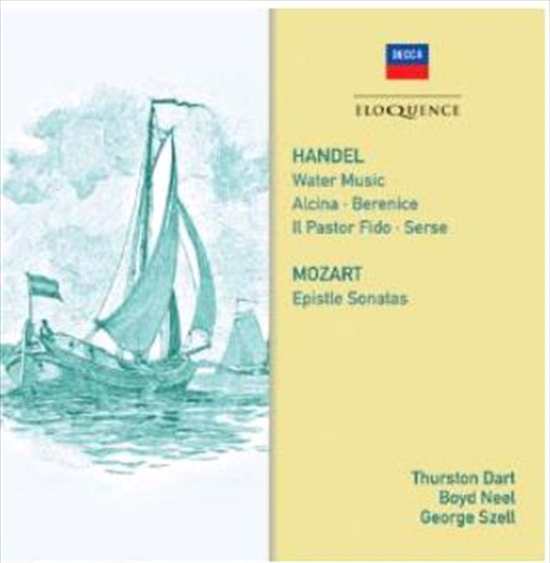 Handel: Water Music; Mozart: E - Dart, Thurston: Philomusica Of Lond Cd Album V210-2432538