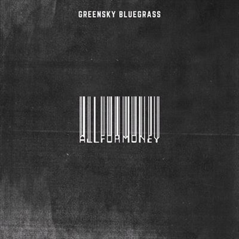 All For Money - Greensky Bluegrass Cd Album V210-2456105