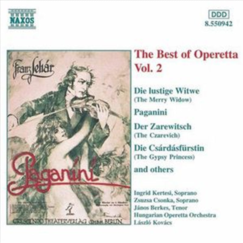 Operetta The Best Of - Various Cd Album V210-247668
