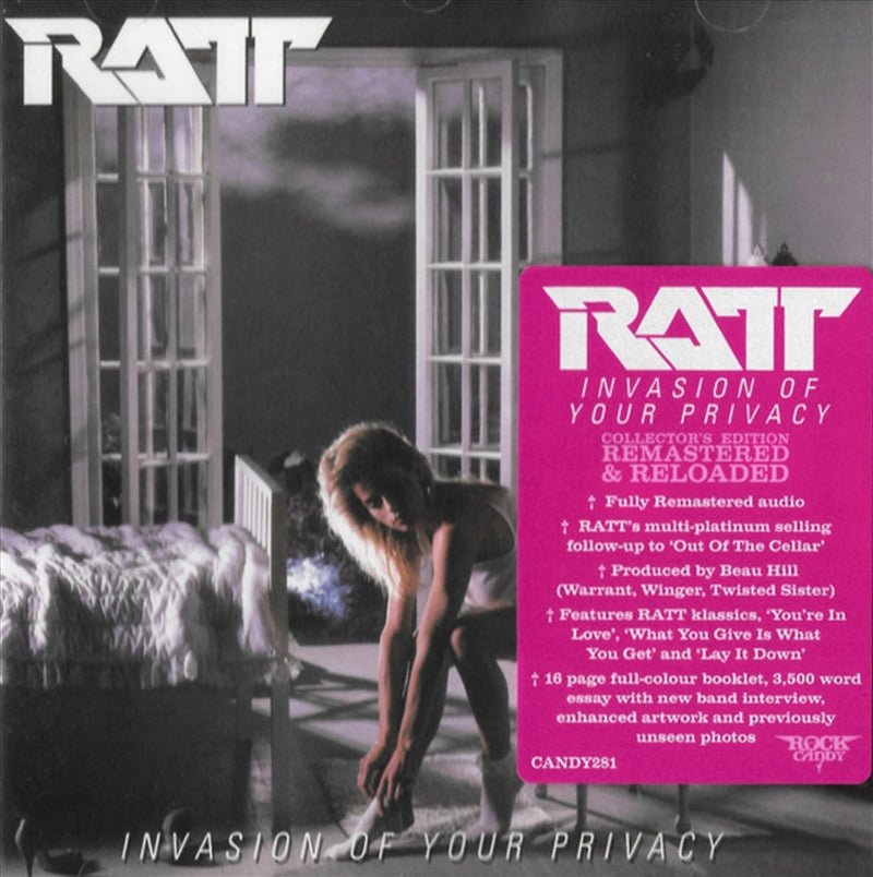 Invasion Of Your Privacy - Ratt Cd Album V210-2483263