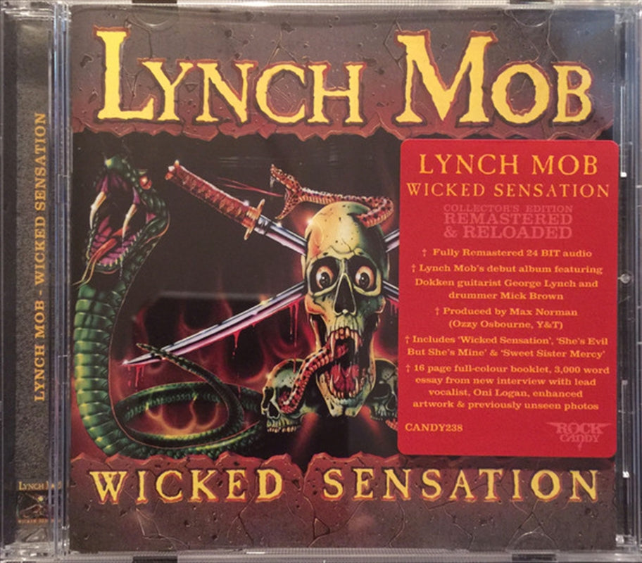 Wicked Sensation: Remastered - Lynch Mob Cd Album V210-2485380