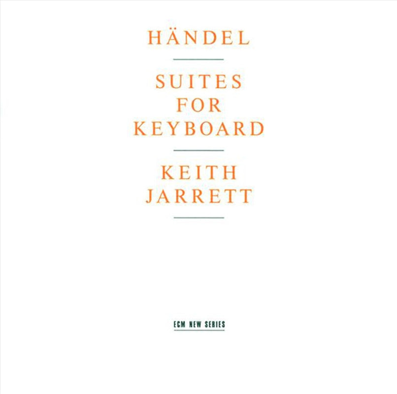 Handel:Suites For Keyboar - Jarrett, Keith Cd Album V210-248929