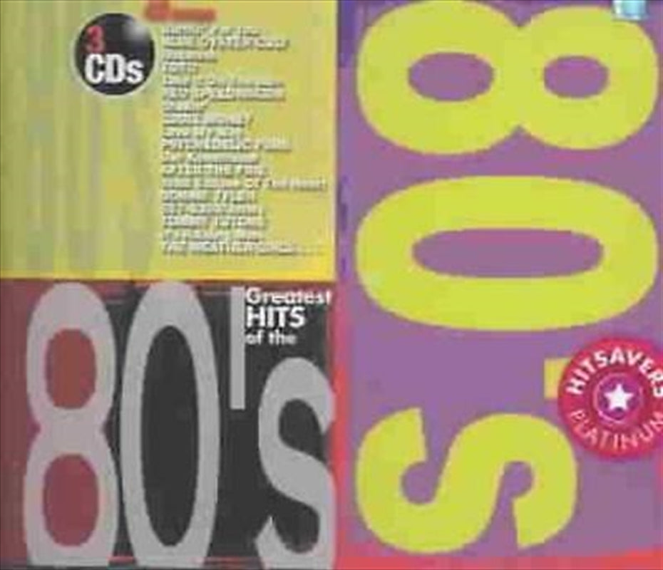 3 Pak: Greatest Hits Of The 80 - Various Cd Album V210-2489584